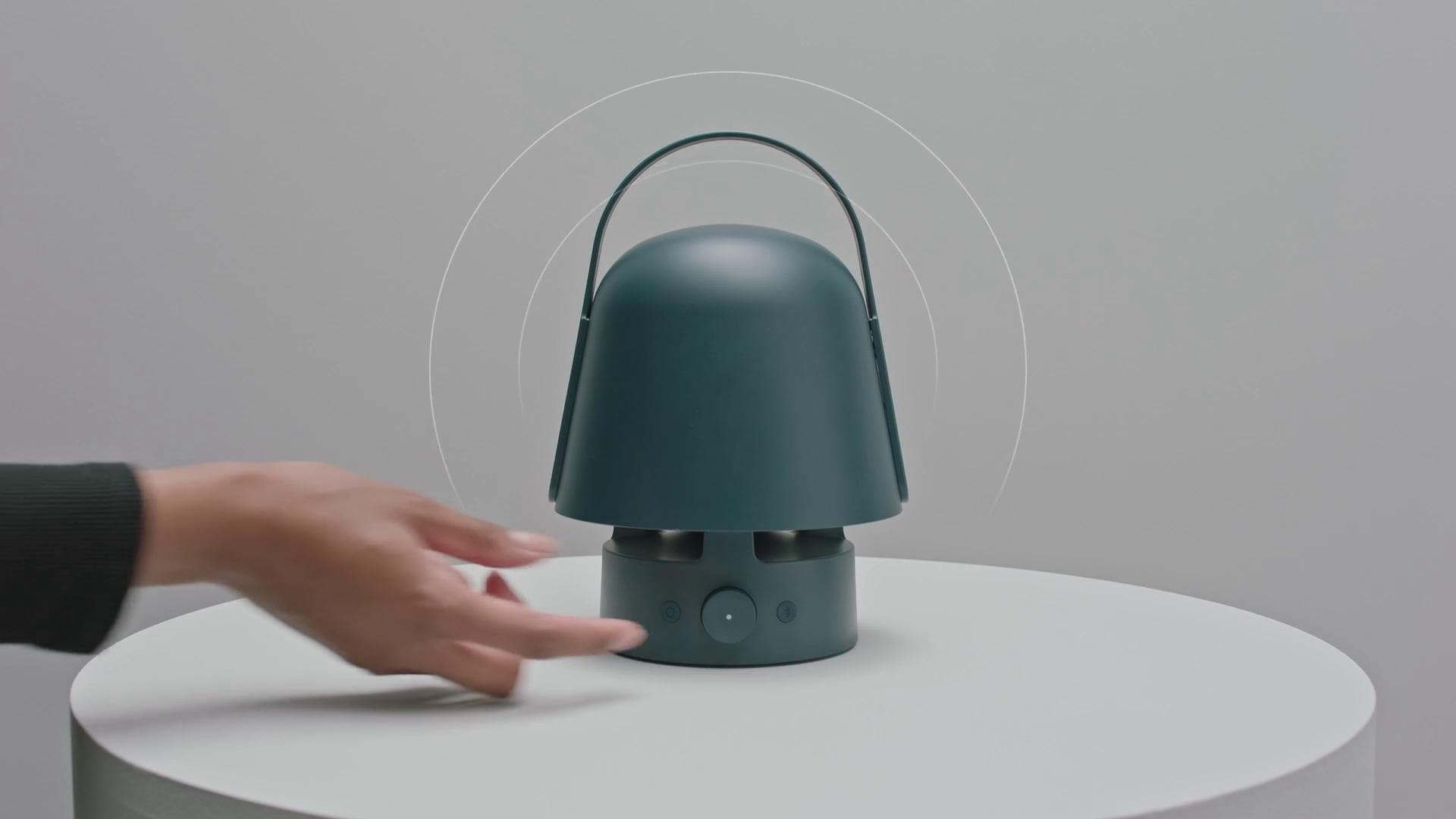 IKEA VAPPEBY Leuchte m Bluetooth-Lautsprecher für draußen/grün Cyber Monday