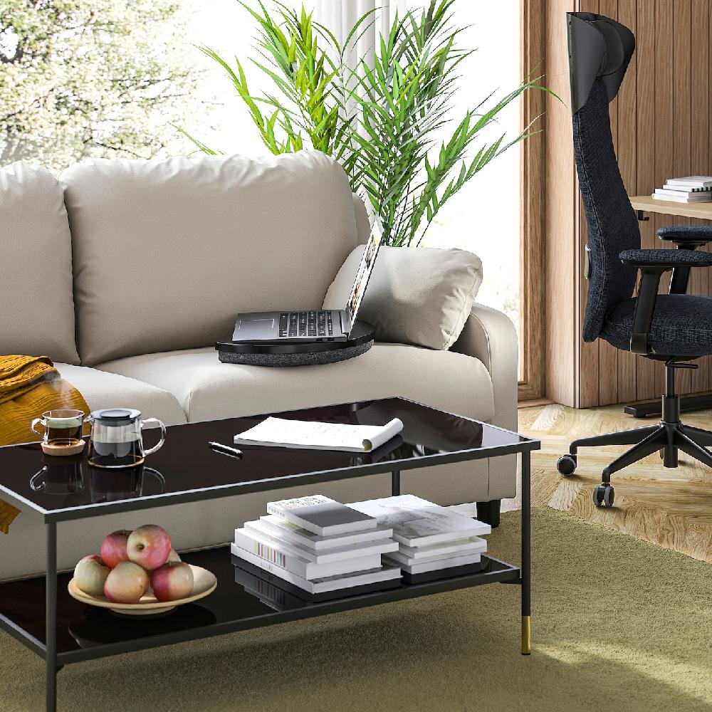 IKEA ÖJULF Laptophalter dunkelgrau 52x38 cm Lagerräumung