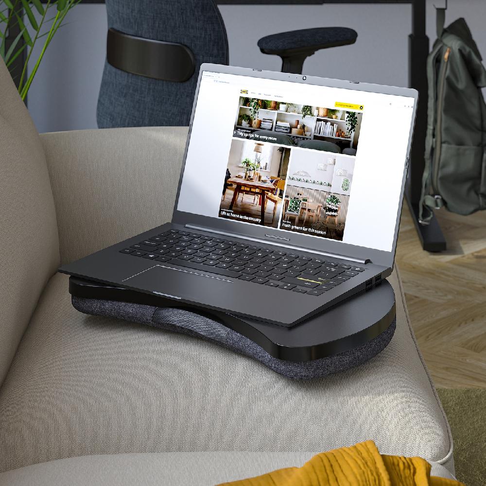 IKEA ÖJULF Laptophalter dunkelgrau 52x38 cm Lagerräumung
