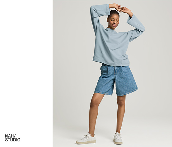 tchibo NAH/STUDIO Sweatshirt Bis zu 55% Rabatt