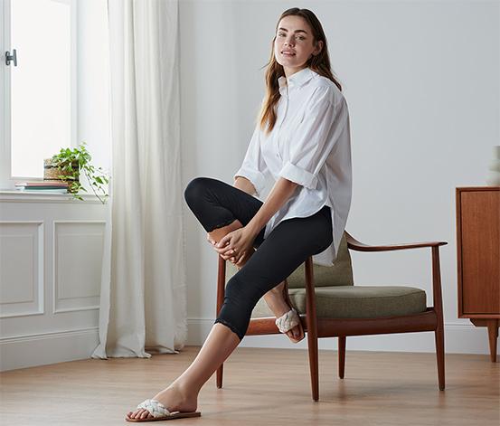 tchibo 3/4-Leggings mit Spitzenborte online bestellen bei Tchibo 636004
