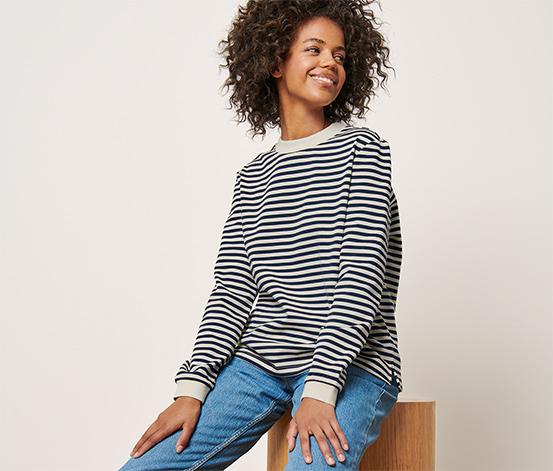 tchibo Gestreiftes Sweatshirt online bestellen bei Tchibo 653704