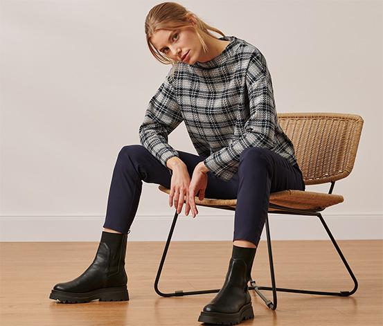 tchibo Kariertes Sweatshirt online bestellen bei Tchibo 646883