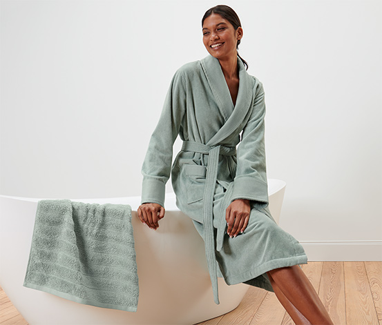 tchibo Damen-Velours-Bademantel online bestellen bei Tchibo 678089