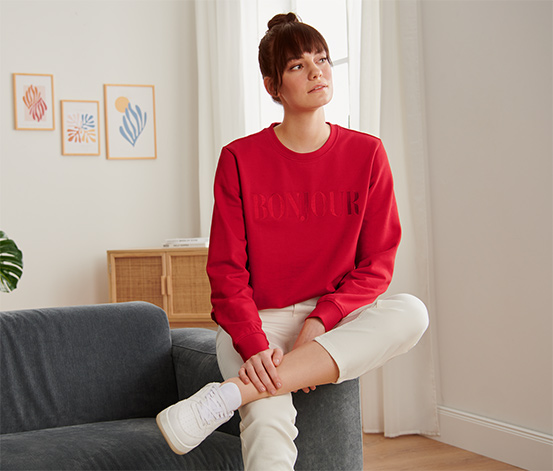 tchibo Sweatshirt mit Stickerei online bestellen bei Tchibo 642601