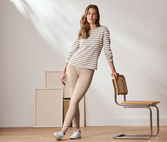 tchibo Basic-Leggings aus Heavy-Jersey online bestellen bei Tchibo 620057 im Angebot