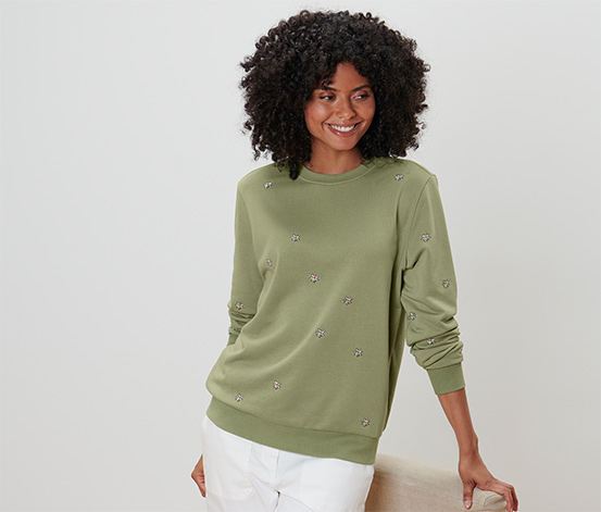 tchibo Besticktes Sweatshirt online bestellen bei Tchibo 680221