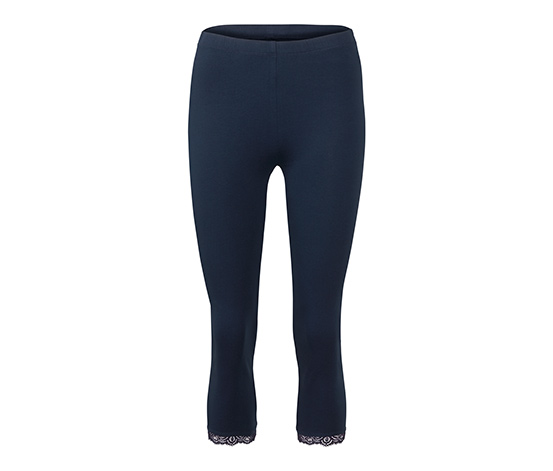 tchibo 3/4-Leggings mit Spitzenborte online bestellen bei Tchibo 611034 Super Sparpreis
