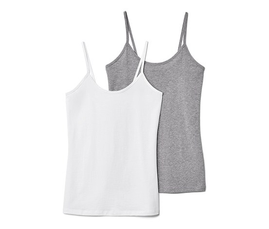 tchibo 2 Spaghetti-Hemdchen online bestellen bei Tchibo 674225 50% Rabatt für begrenzte Zeit