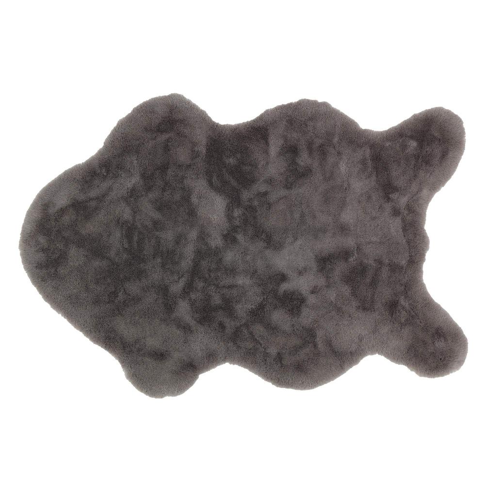 wohndirekt Kunstfellteppich Tender • schaffellform rund oder als Teppich • 100% Polyester Letzte 2 Tage