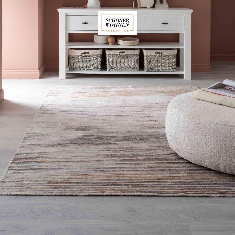 wohndirekt Teppich Wohnzimmer CHARME in 4 Größen und 6 Farben Bis zu 50% Rabatt