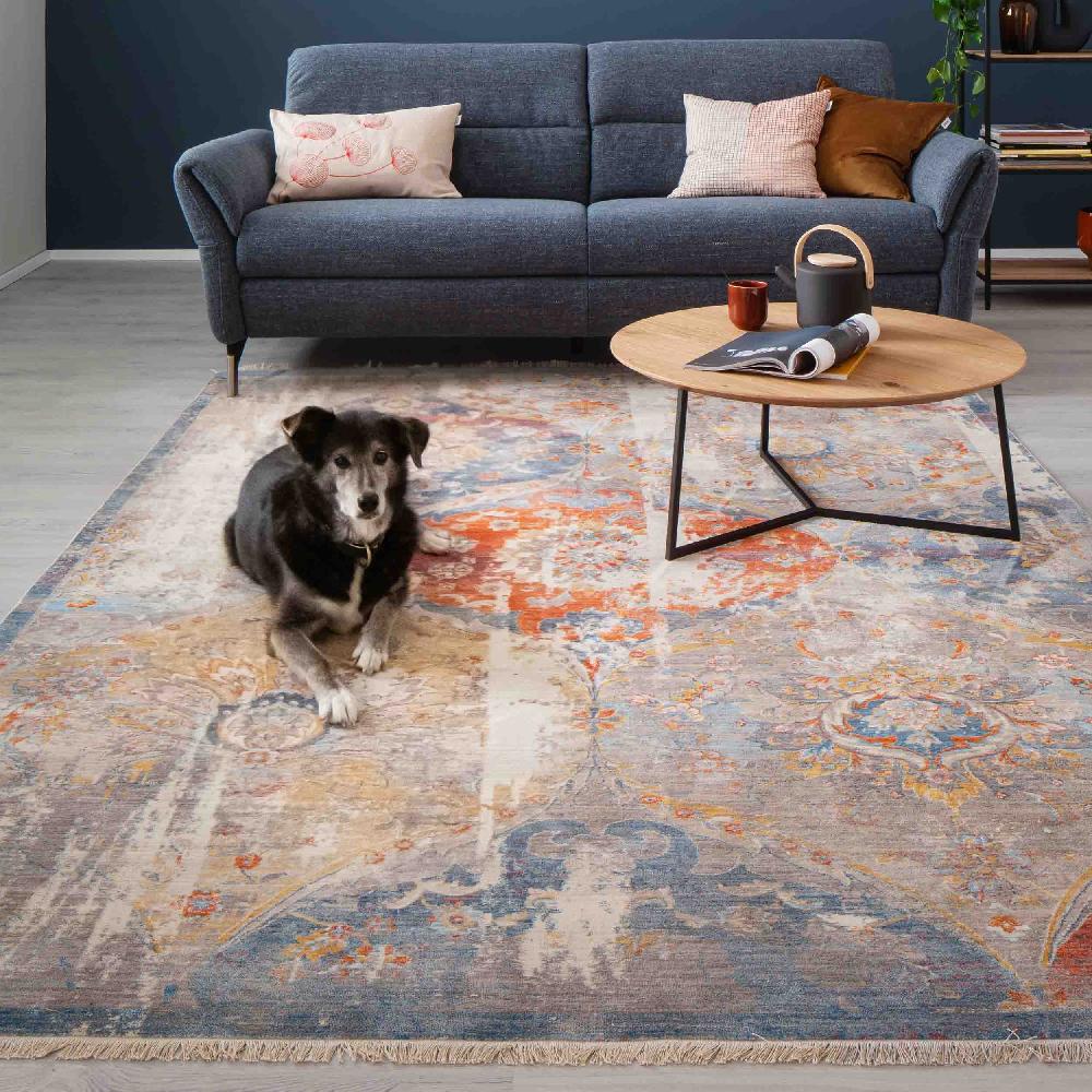 wohndirekt Teppich MYSTIK Wohnzimmer in 4 Größen und 11 Farben Online