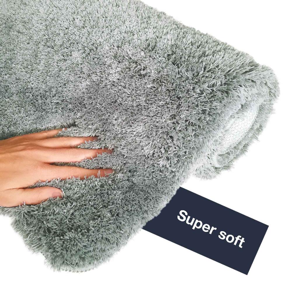 wohndirekt MALMÖ • Hochflor Badteppich • auch in Rund • 5 Größen Exklusivangebot