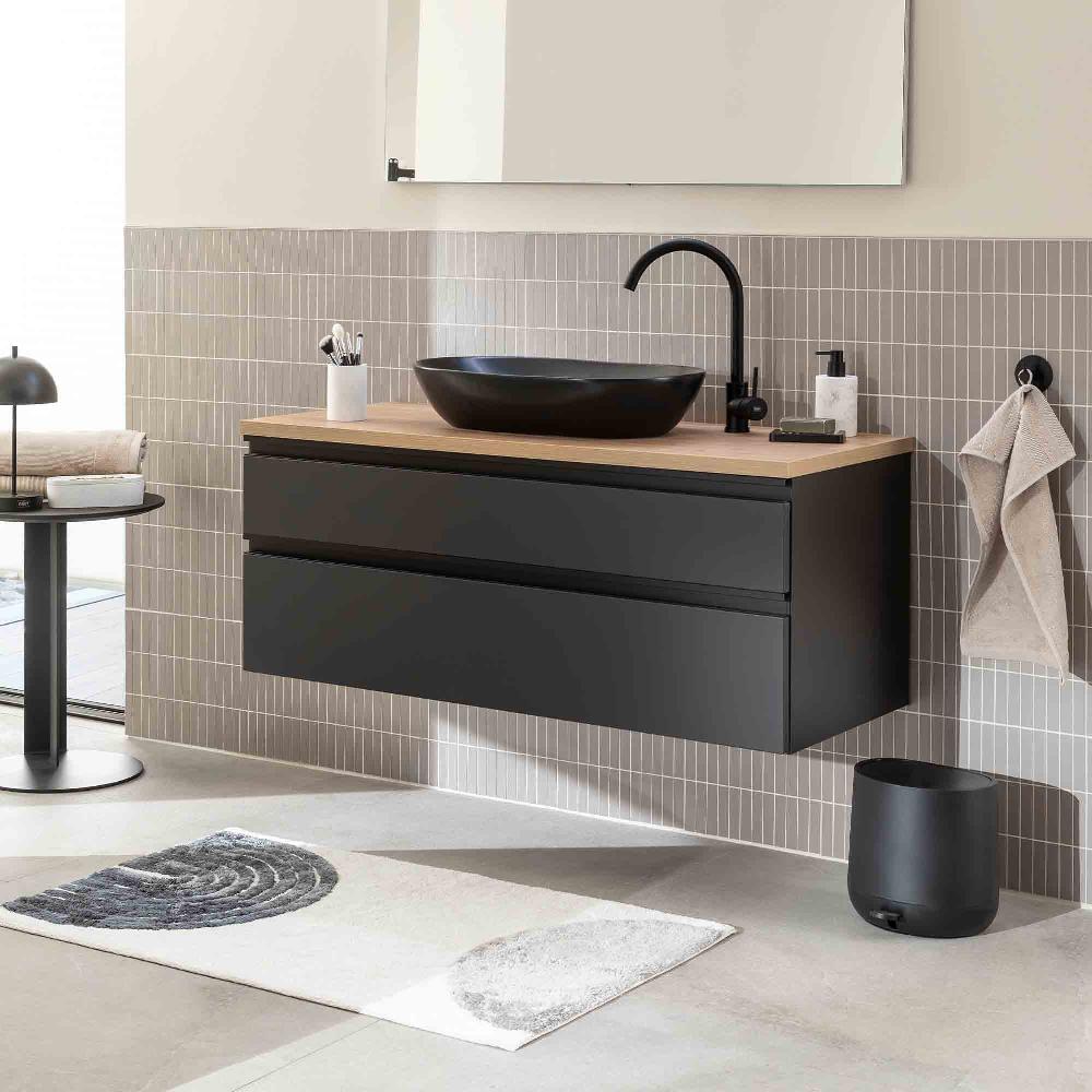 wohndirekt Badematte BARBADOS SEMI-CIRCLE LINIEN in 2 Größen Jubiläumsangebot