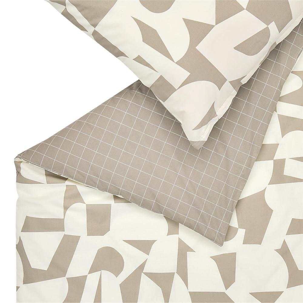 wohndirekt Bettwäsche mit geometrischem Muster Tägliche Deals