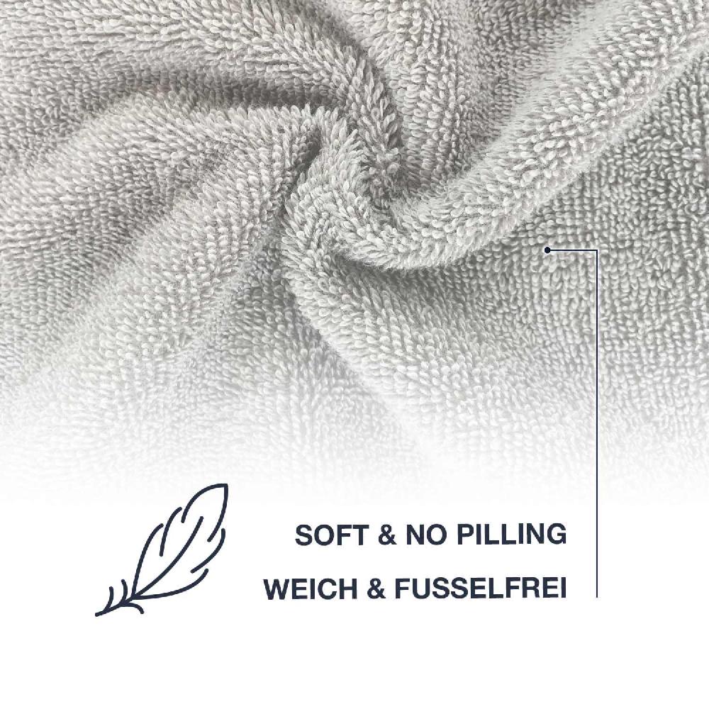 wohndirekt Jessica Handtücher - Naturfaser - Premium Qualität - 50x100cm Wochenangebot