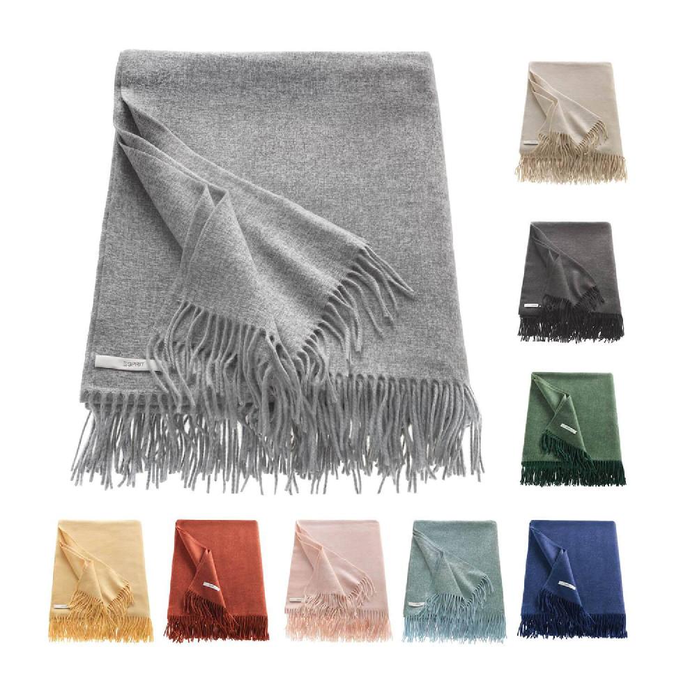 wohndirekt Tagesdecke Melange Plaid • 150x200cm • In Deutschland hergestellt Sonderangebot der Fabrik