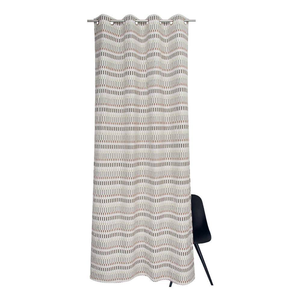 wohndirekt Hochwertiger Ösenschal Espen blickdicht 140x250 cm Kostenloser Versand international