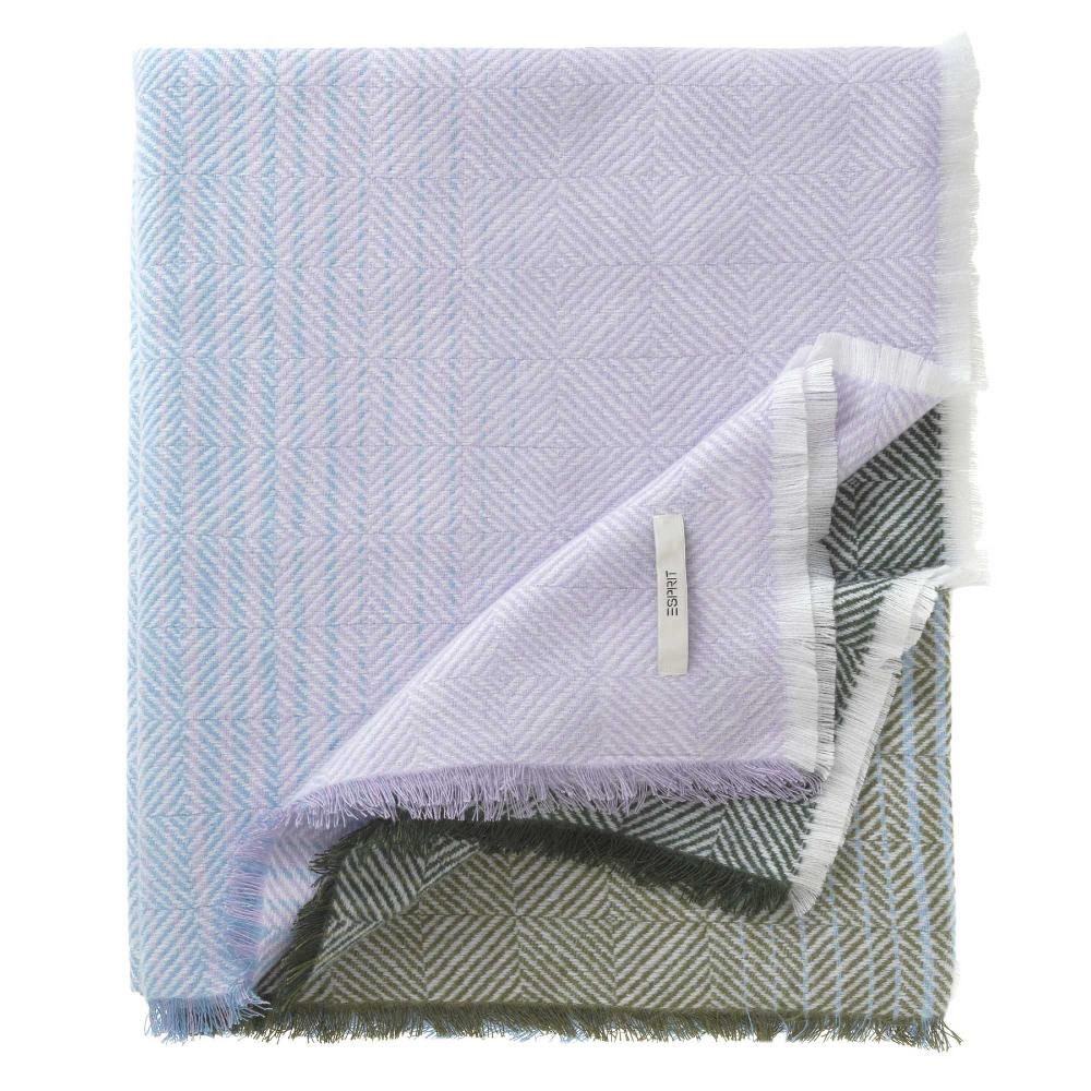 wohndirekt Mehrfarbiges Jacquard Plaid August 150x180 cm