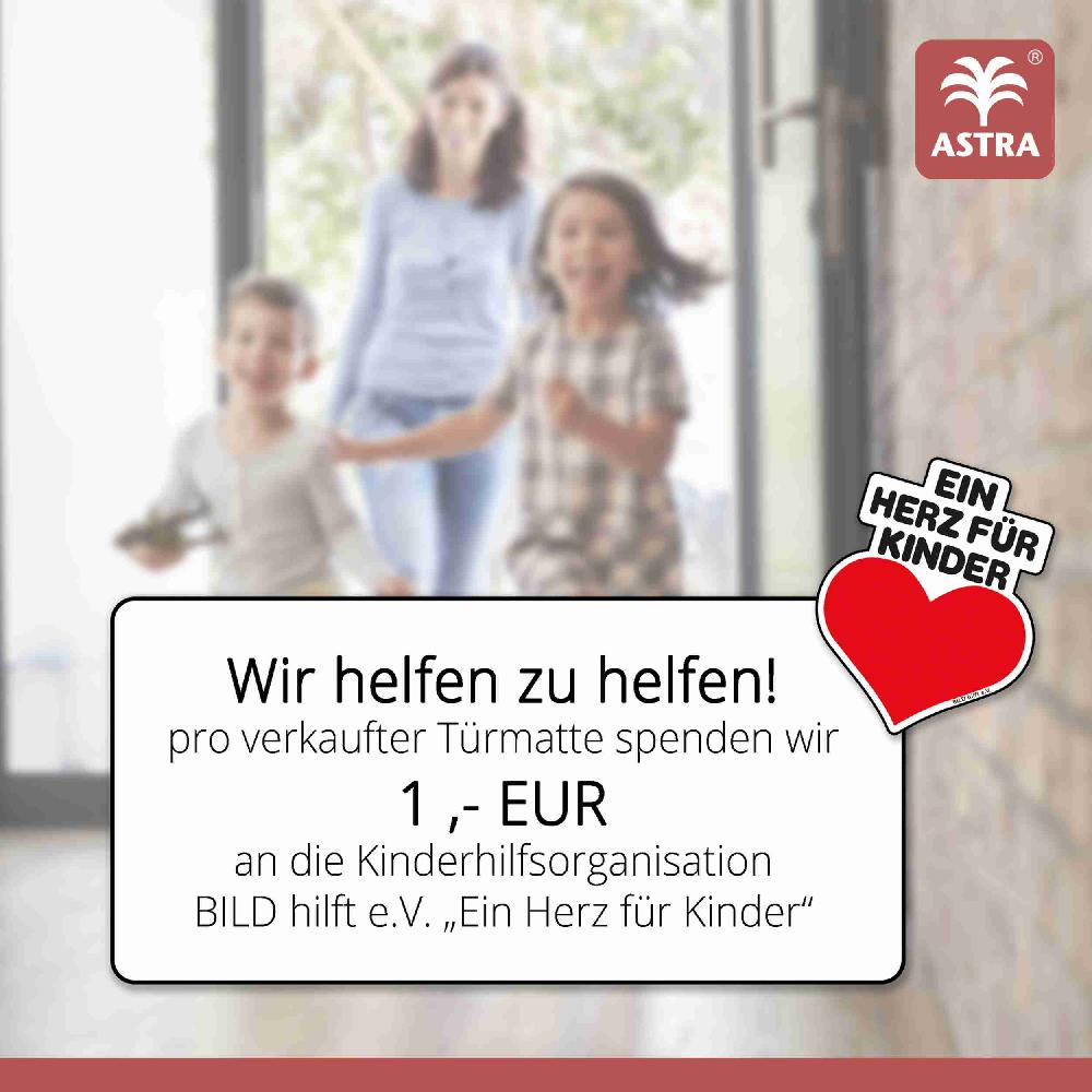 wohndirekt Fußmatte FELICIDO taupe in 2 Größen Fabrikpreis