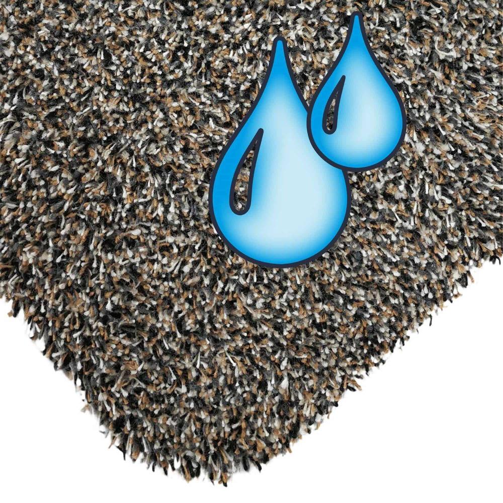 wohndirekt "Magic Doormat" - Rutschfeste dünne Schmutzfangmatte mit hoher Wasseraufnahme Saisonschlussverkauf