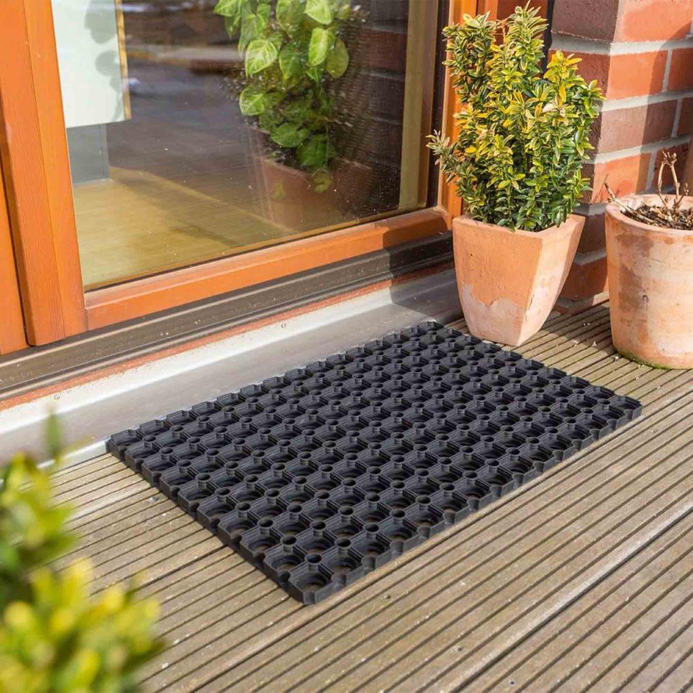 wohndirekt Fußmatte Outdoor QUADRO LIGHT in 2 Größen Bestseller