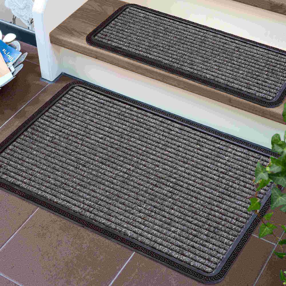 wohndirekt Fußmatte Outdoor BORDER STAR in 4 Farben und 3 Größen Fabrikverkauf