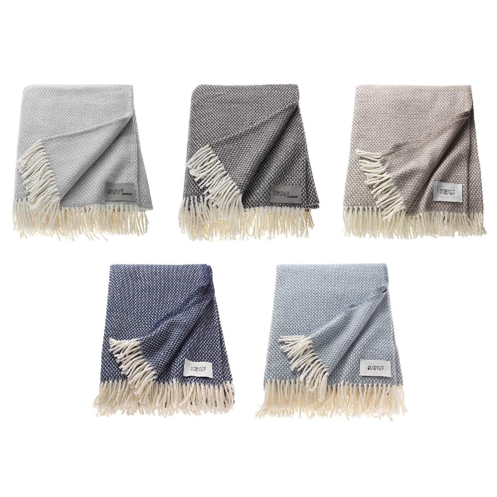 wohndirekt Schöner Wohnen Zen Plaid Tagesdecke • 140 x 200 cm • Produziert in Spanien Großer Ausverkauf