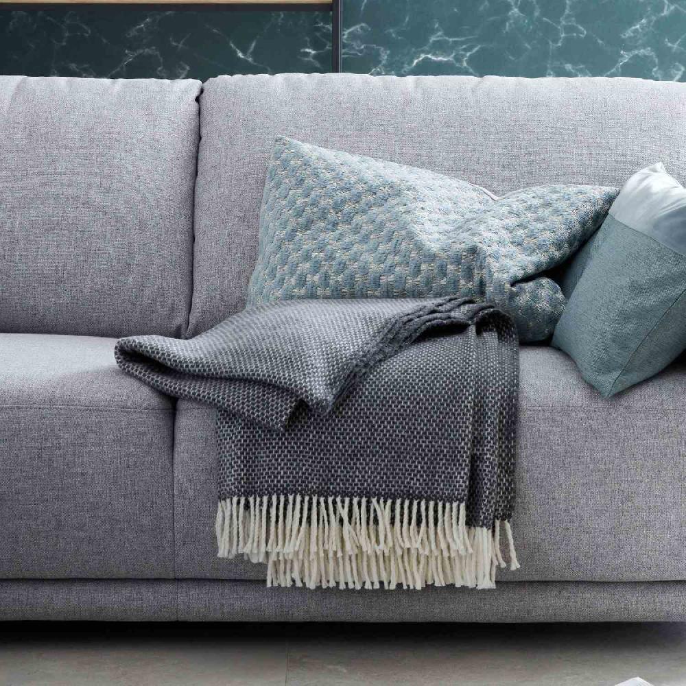 wohndirekt Schöner Wohnen Zen Plaid Tagesdecke • 140 x 200 cm • Produziert in Spanien Großer Ausverkauf