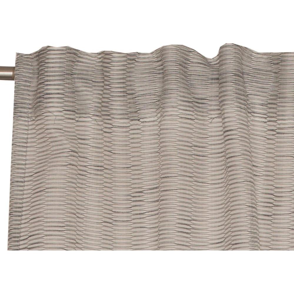 wohndirekt Ösenvorhang Meshwork mit verdeckten Schlaufen • halbtransparent • 130 x 250 cm Online Shopping