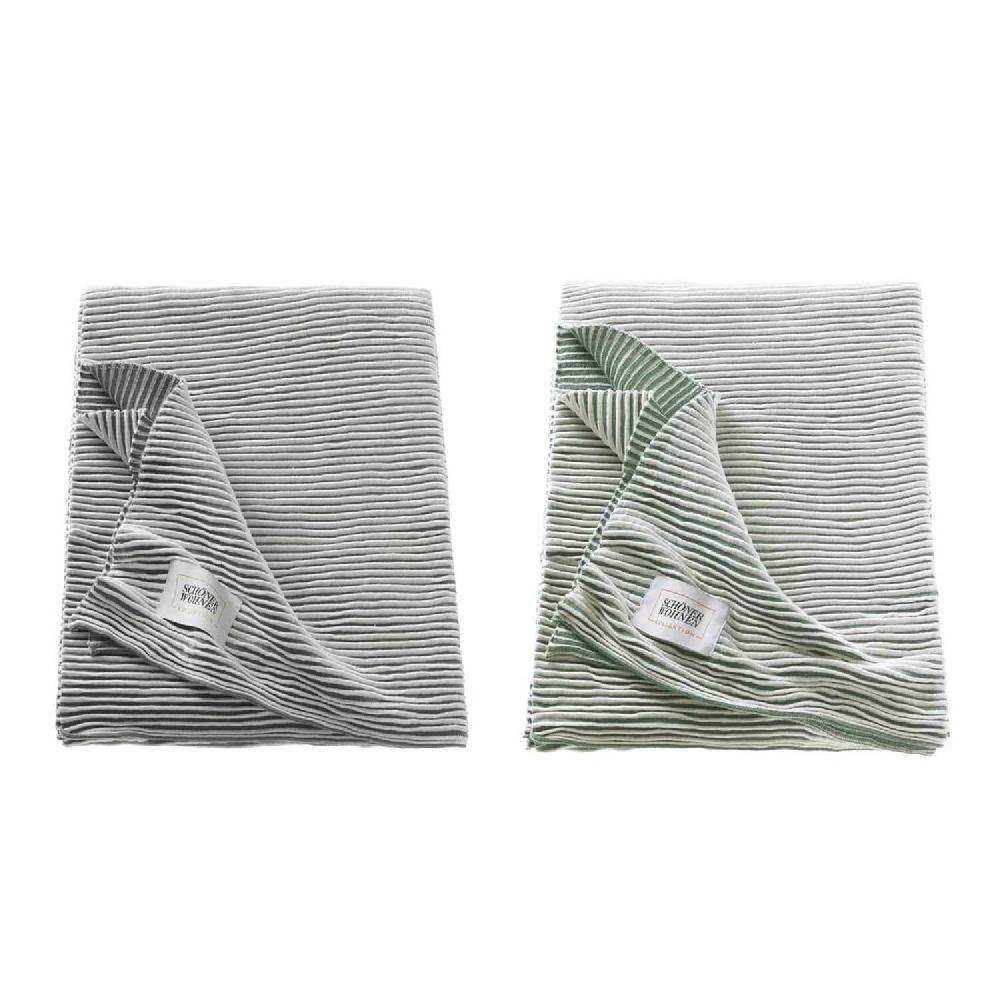 wohndirekt Tagesdecke Liv • 100% Baumwolle • Biesenmuster • 2 Größen Exklusivangebot