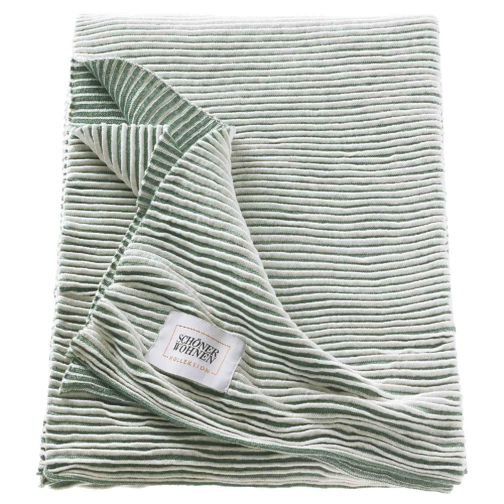 wohndirekt Tagesdecke Liv • 100% Baumwolle • Biesenmuster • 2 Größen Exklusivangebot