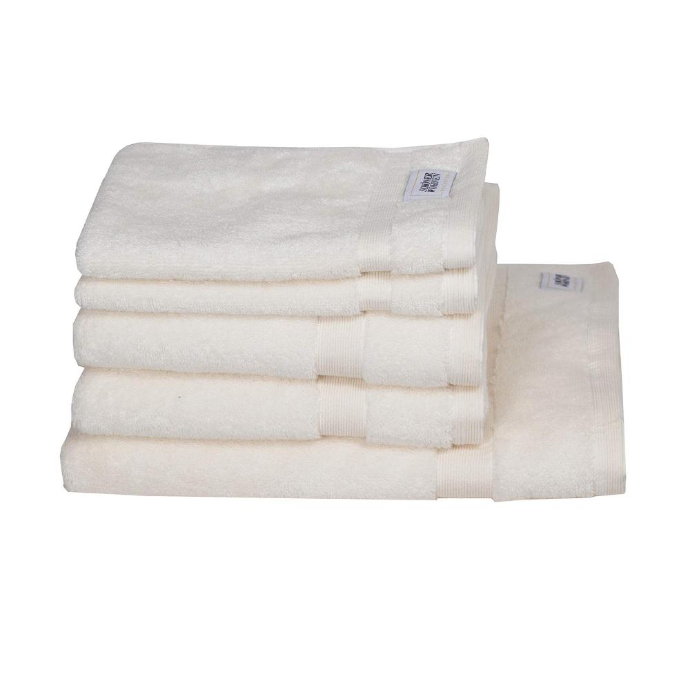 wohndirekt Handtuch 5er Set Cuddly • 2 Gästehandtücher 2 Handtücher 1 Badetuch • 100% Baumwolle Black Friday