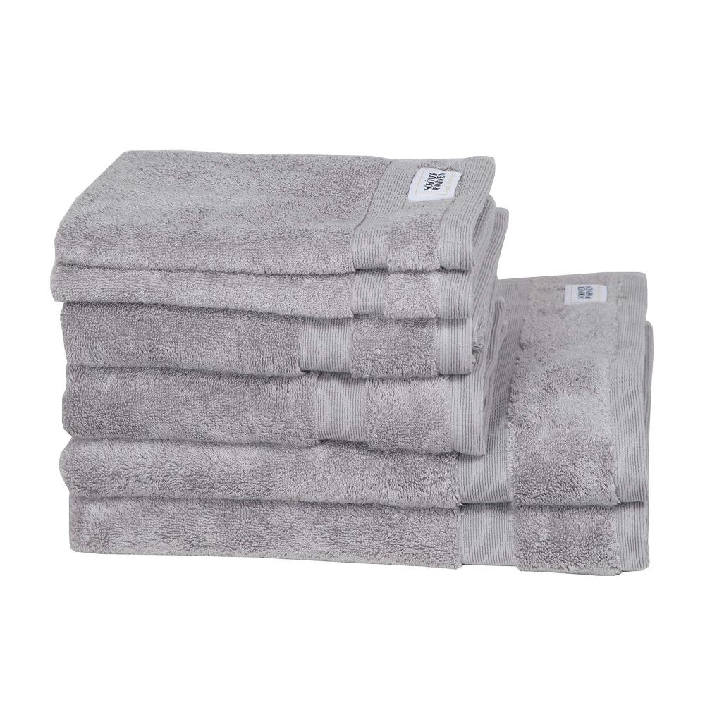 wohndirekt Handtuch 6er Set Cuddly • 2 Gästehandtücher 2 Handtücher 2 Badetücher • 100% Baumwolle Jubiläumsangebot