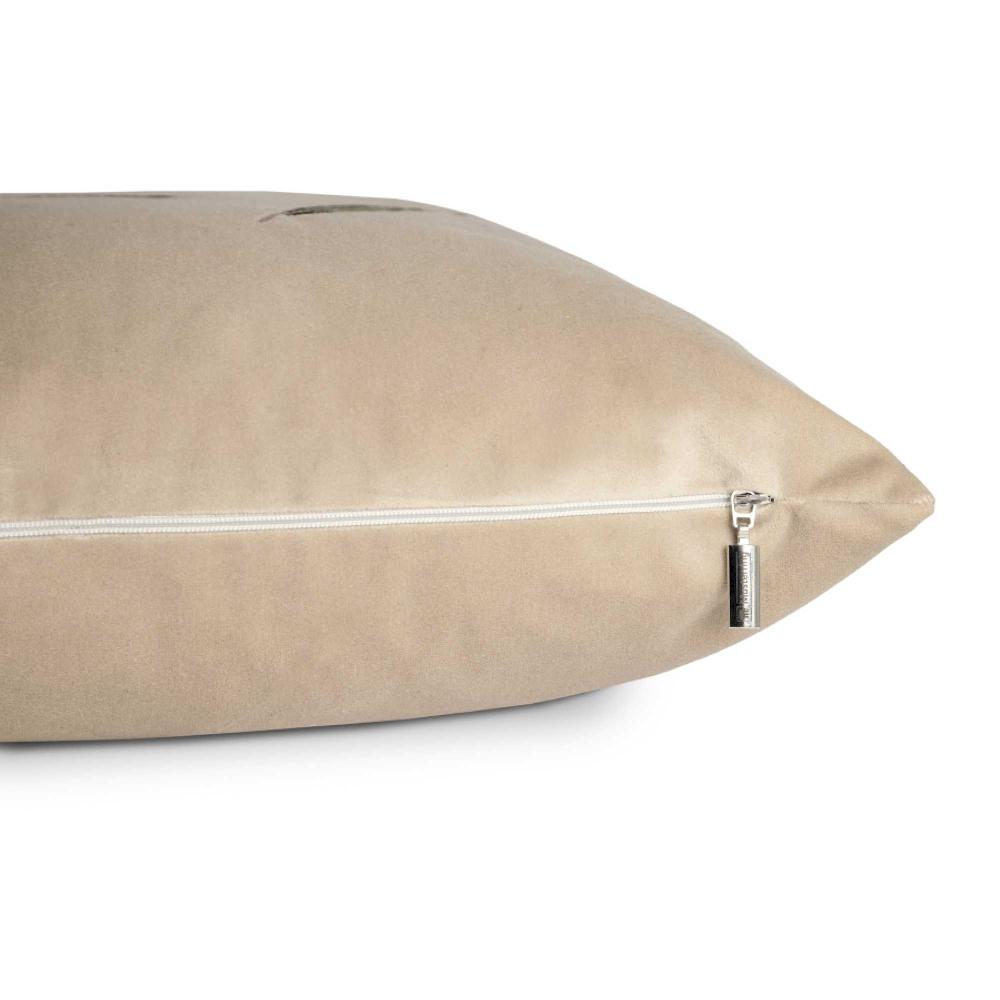 wohndirekt Kissenhülle Leaves mit Wirksamt und Blättermotiv 45x45 cm Bis zu 60% Rabatt