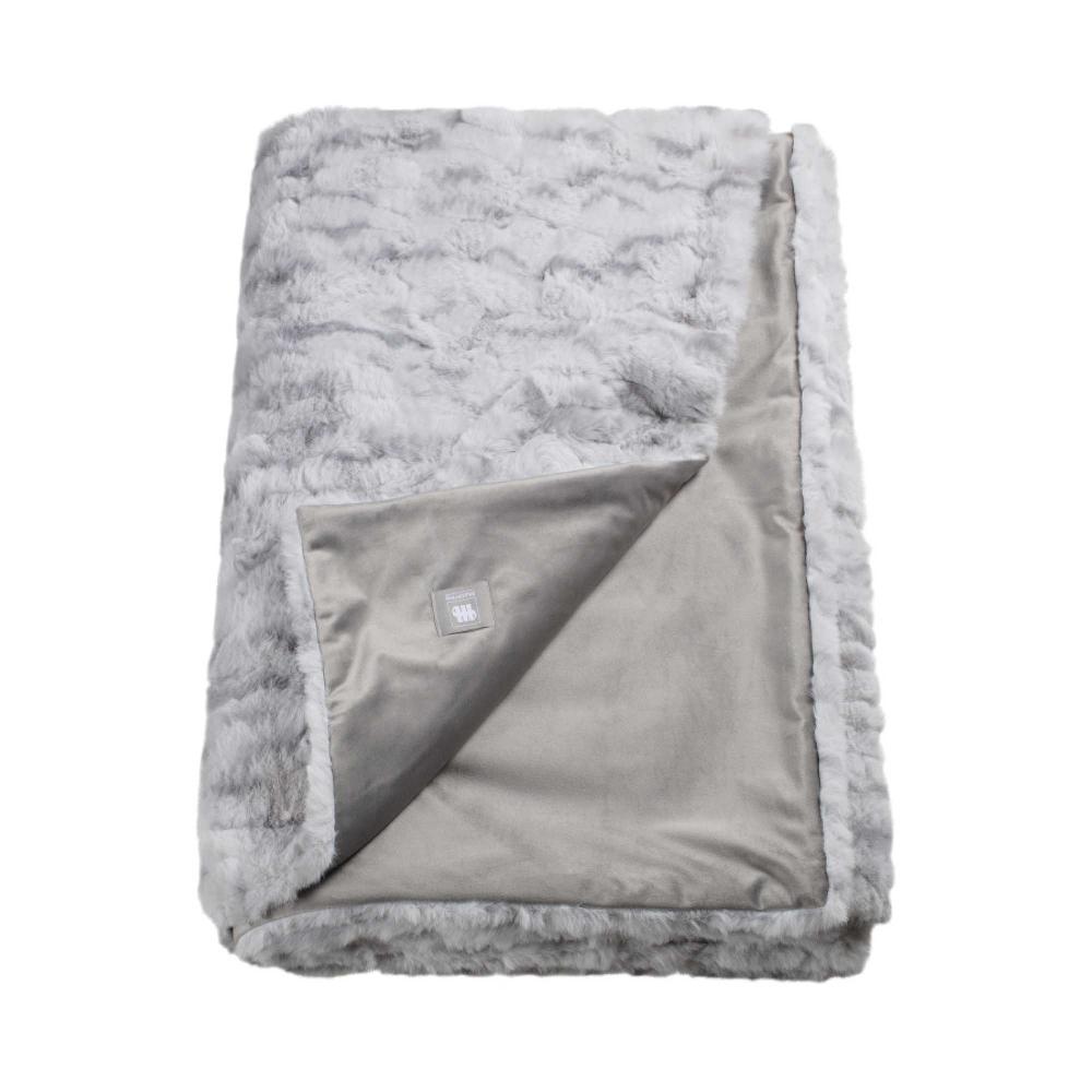 wohndirekt Kuscheliges Plaid Furry aus geschnittenem Kunstfell 130x170 cm Nur für heute