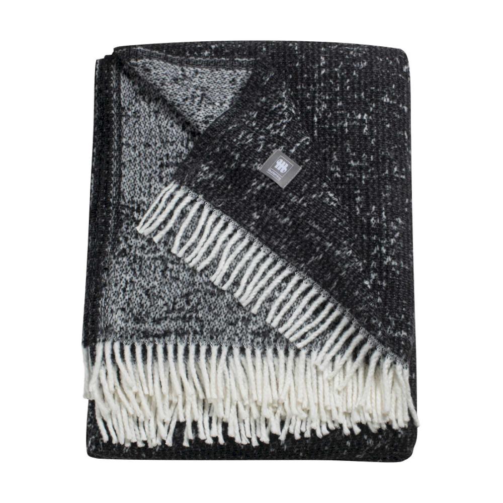 wohndirekt Kuscheliges Plaid Ease mit Strukturmuster und Fransen 140x200 cm Sonderangebot der Fabrik