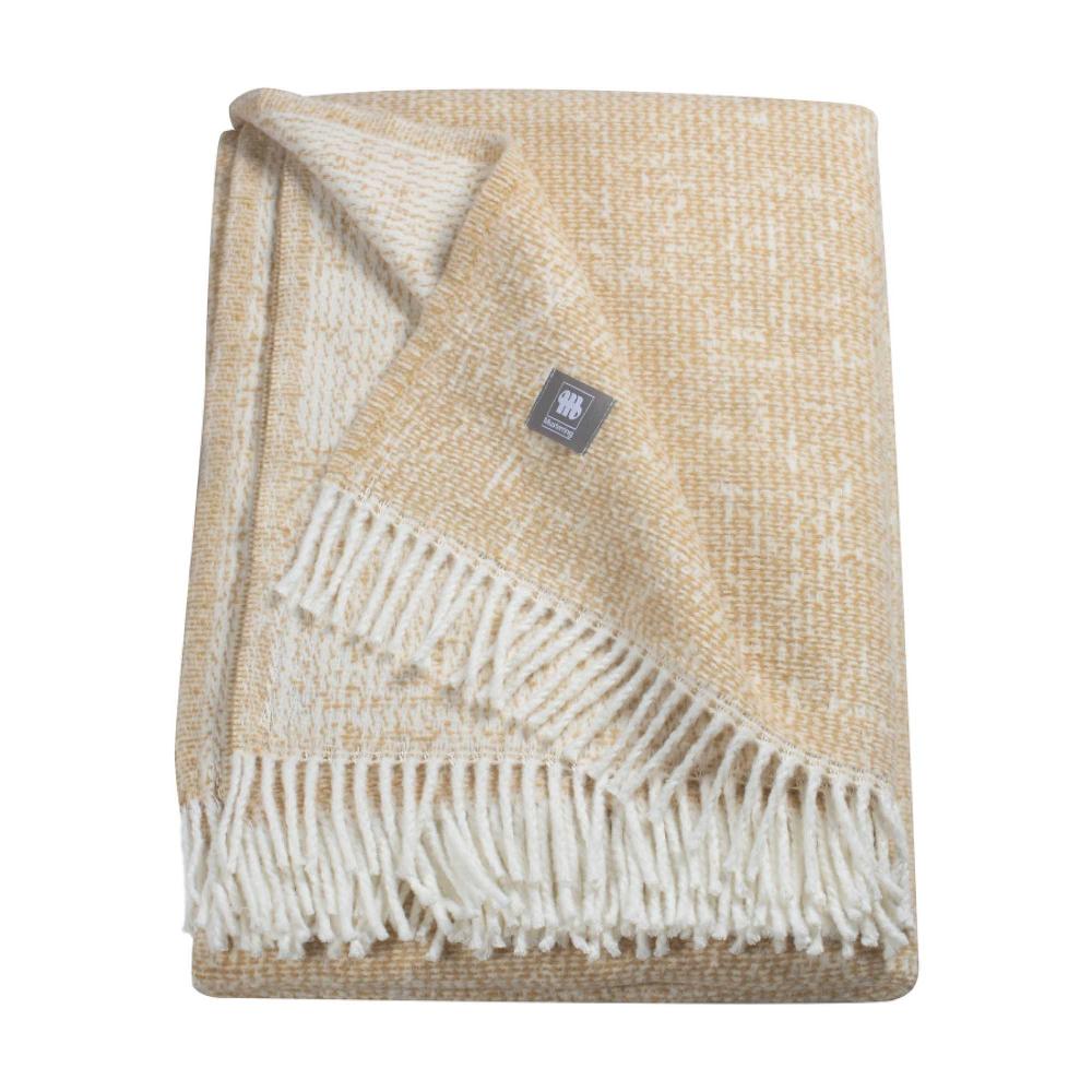 wohndirekt Kuscheliges Plaid Ease mit Strukturmuster und Fransen 140x200 cm Sonderangebot der Fabrik