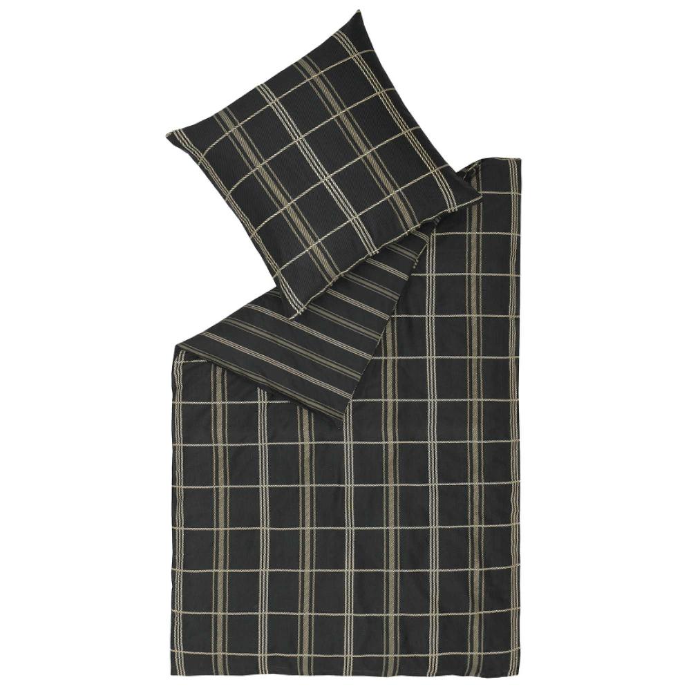 wohndirekt Satin Bettwäsche Square mit Karomuster und Querstreifen Discount Store für neue Produkte
