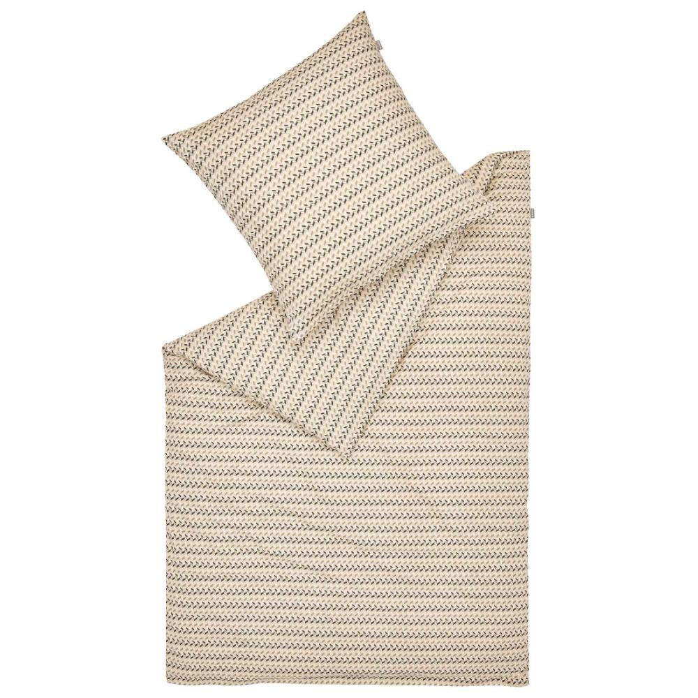 wohndirekt Flanell Bettwäsche Nordic mit Fischgrätmuster Nur noch ein Tag übrig