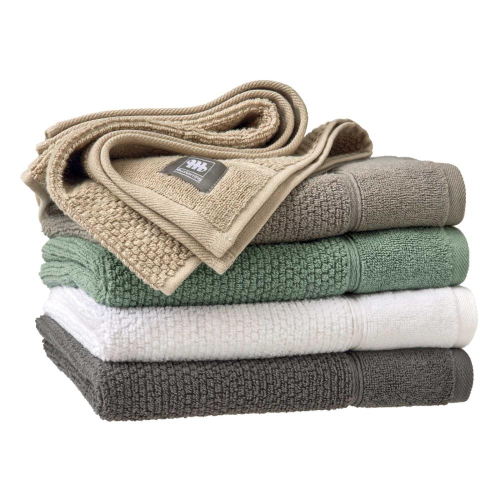 wohndirekt Weiches Handtuch Solid mit Popcorn Effekt