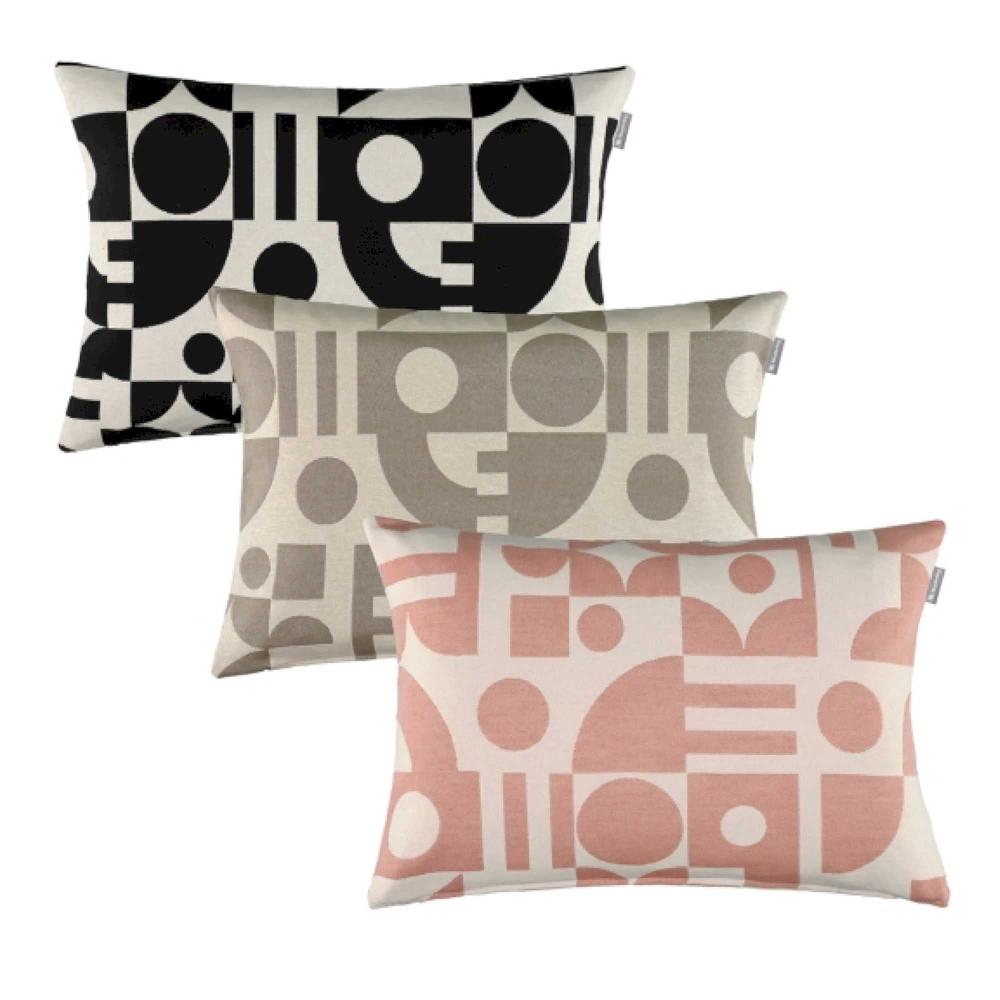 wohndirekt Kissenhülle Shape mit geometrischen Formen 38 x 58 cm