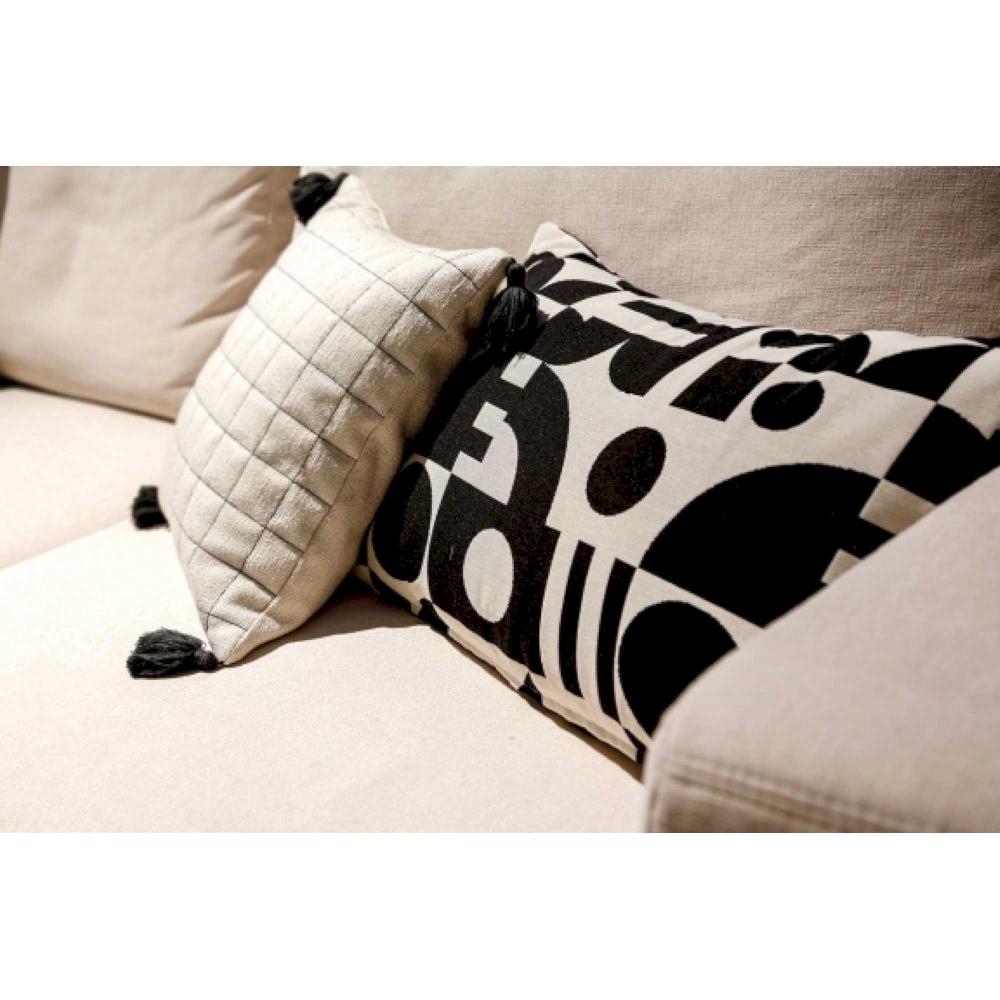 wohndirekt Kissenhülle Shape mit geometrischen Formen 38 x 58 cm Speichern exportieren