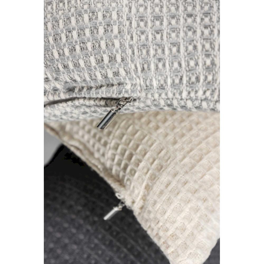 wohndirekt Kissenhülle Waffle mit Waffel/Karo-Muster 30 x 50 cm Black Friday Preise