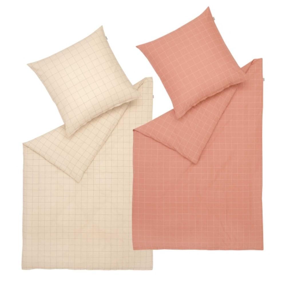 wohndirekt Renforce Bettwäsche Grid im Karomuster Rabatte dieses Monats