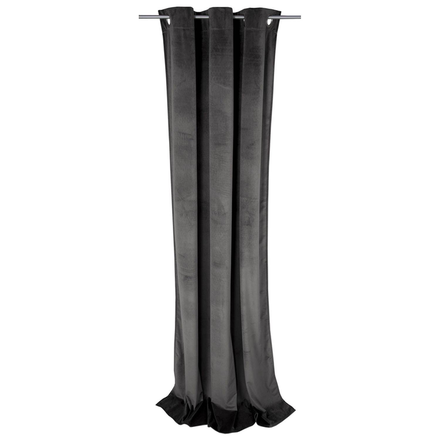 wohndirekt Ösenschal French Velvet • 135 x 245cm • UNI Design Fabrikverkauf