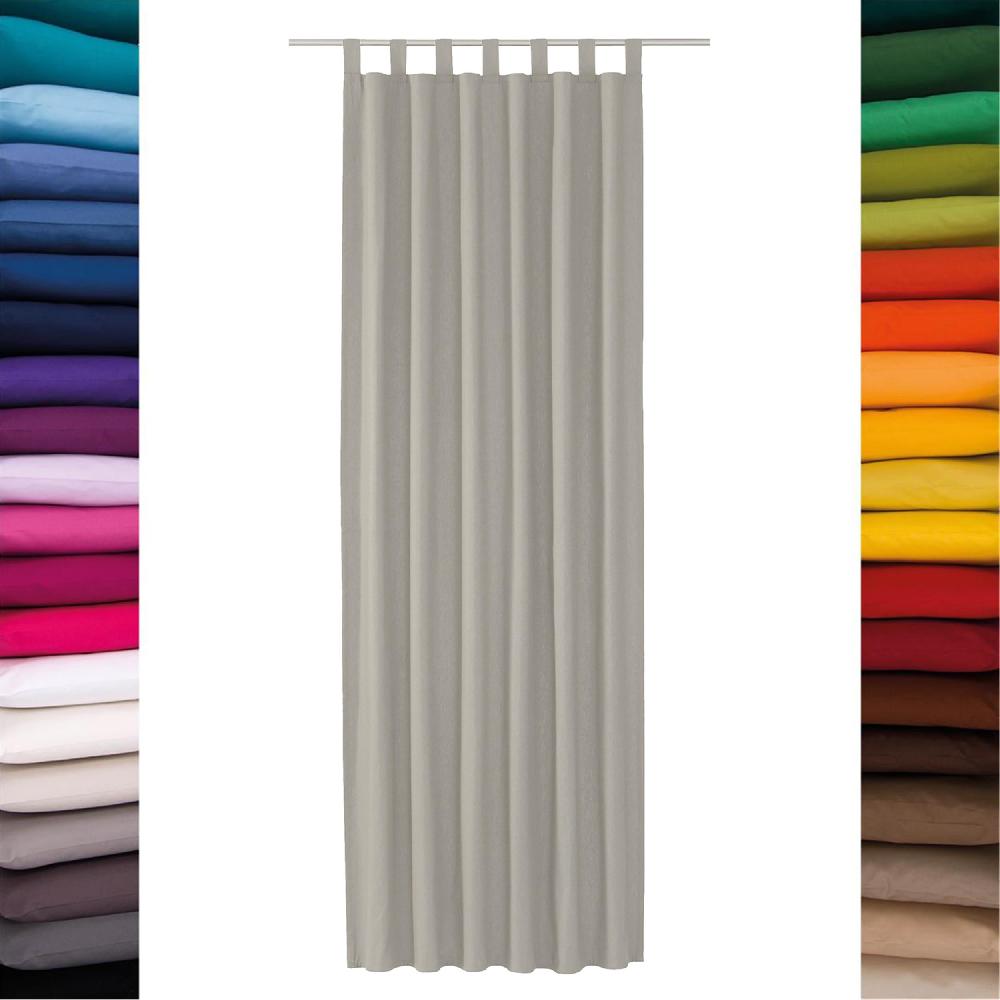 wohndirekt Schlaufenschal Dove • 140 x 255 cm • UNI Design • 100% Baumwolle