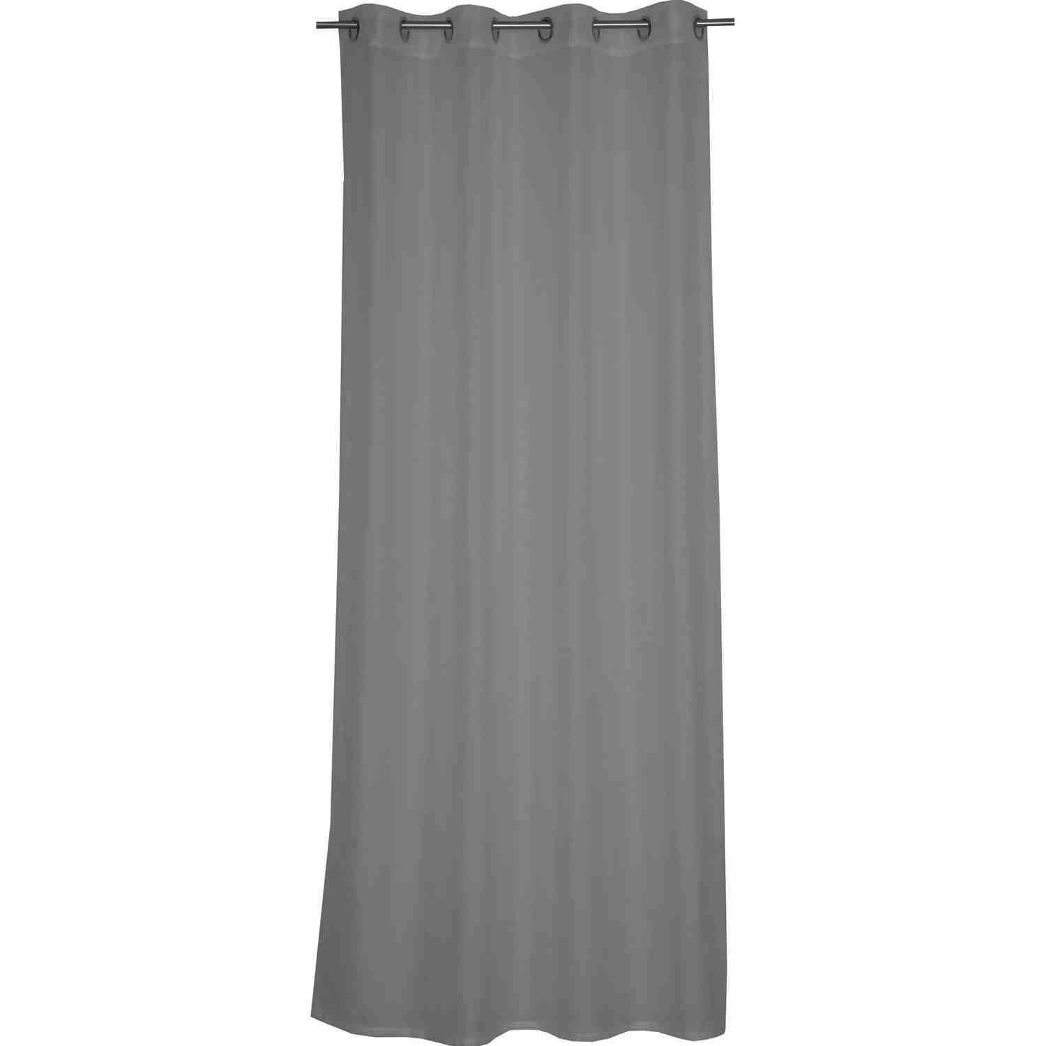 wohndirekt Ösenvorhang Clean • UNI Design • Transparent • 140 x 250 cm Günstig kaufen