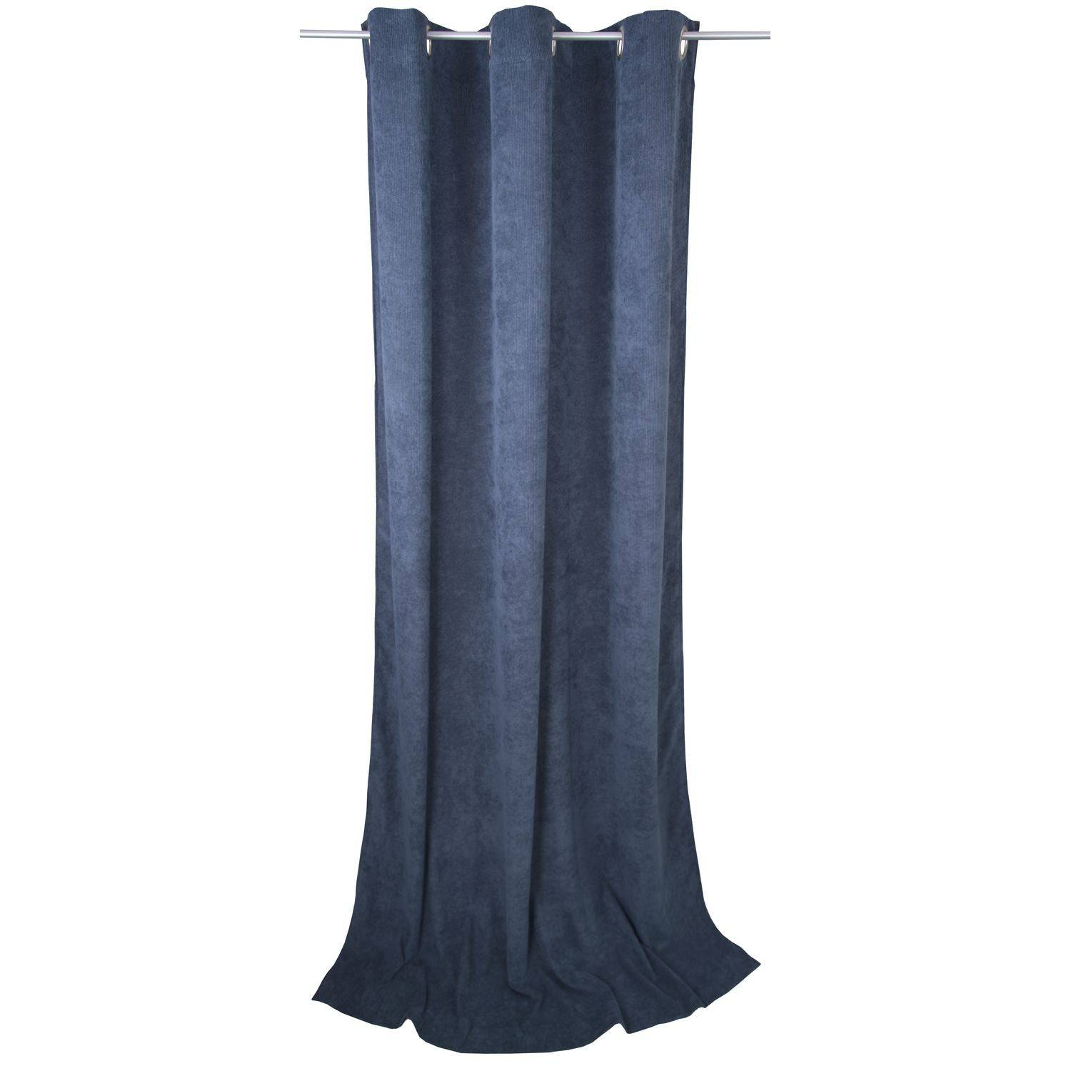 wohndirekt Ösenschal Casual Cord • 140 x 245 cm • Uni Farben • Cord Optik Online Shopping