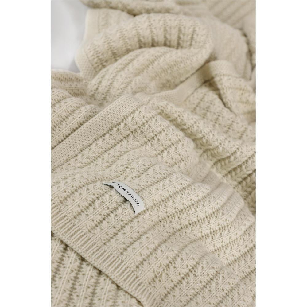 wohndirekt Gestrickte Wohndecke 130 x 170 cm Vatertagsangebot